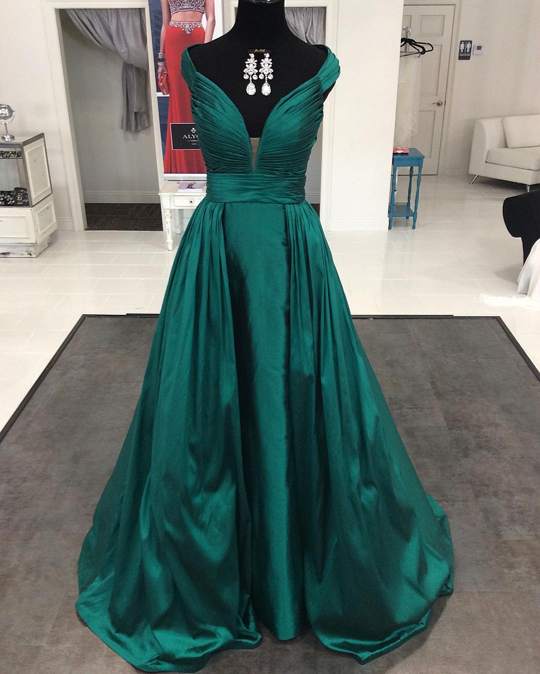 Prom Dresses, Off Shoulder Prom Dresses, Sexy Prom Dresses, A-line Prom Dresses, Long Prom Dresses, Satin Party Dresses, Long Evening